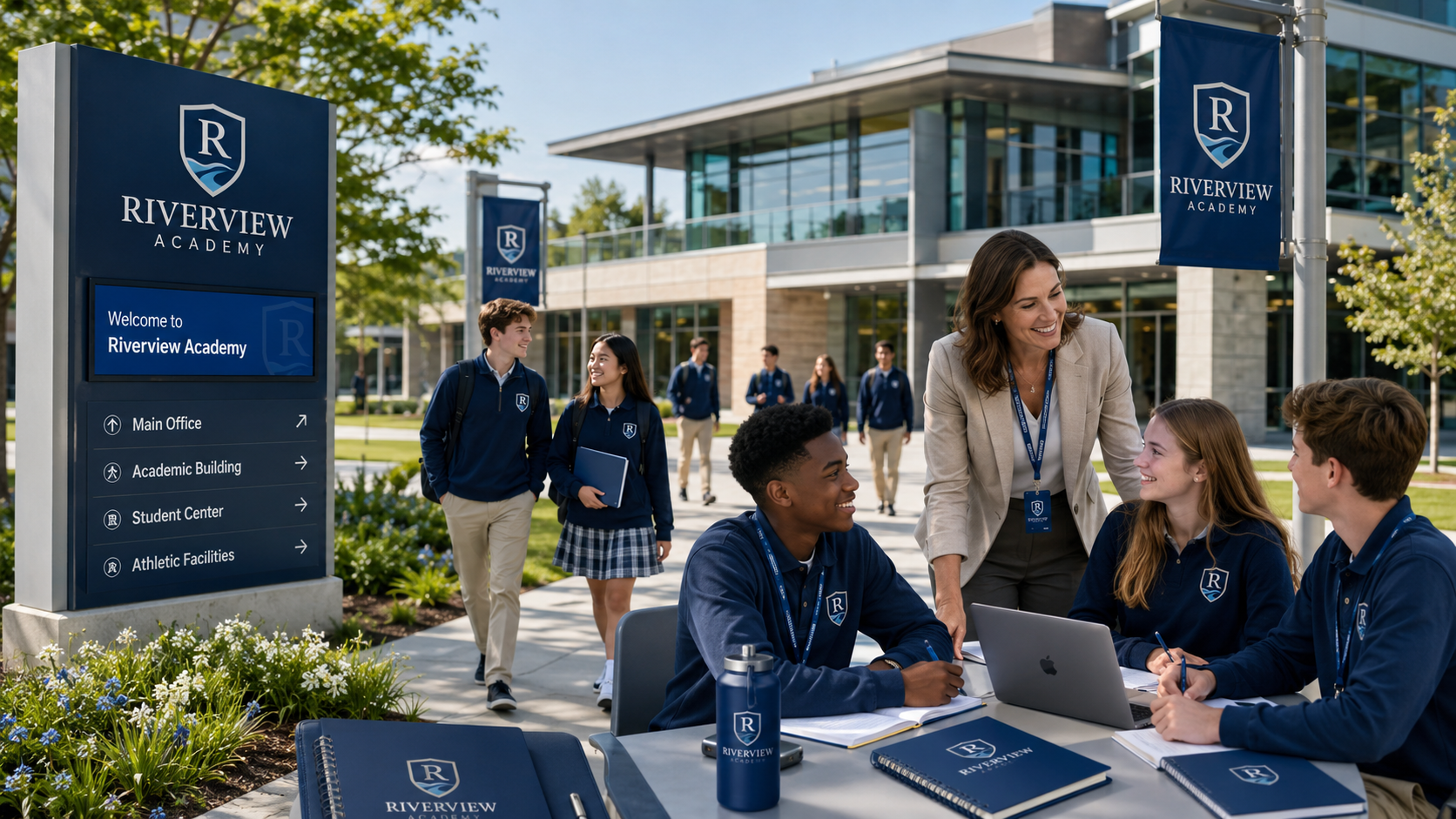 Start with a branded learning workspace
